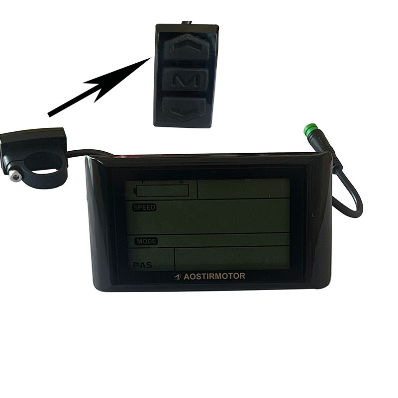 AOSTIRMOTOR LCD Display EBike Conversion Kit Electric Bike for Super73 48V