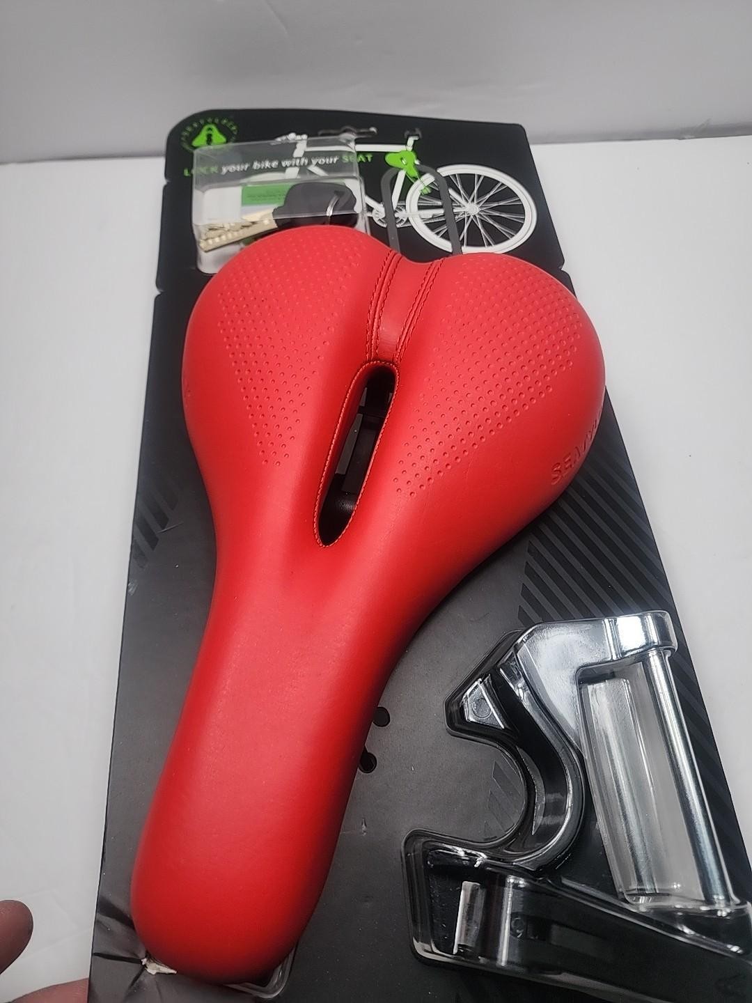 SeatyLock Hybrid Saddle Bike Lock – Multi Patent 2 in 1 Locking Bike