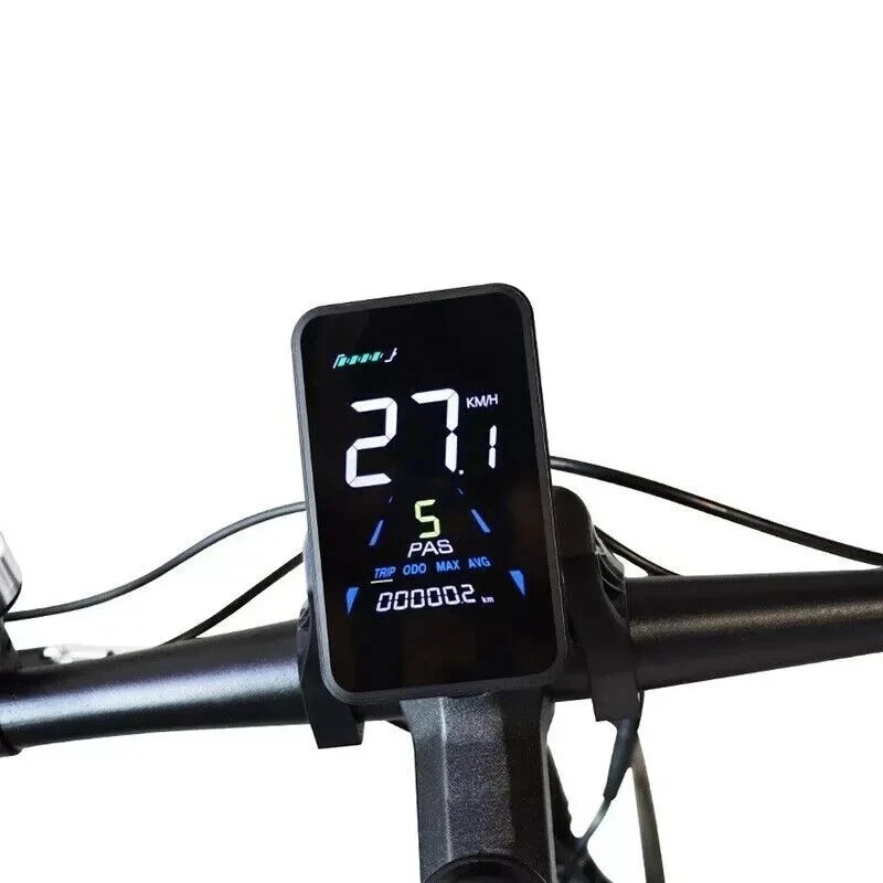 NC-81F EBike LCD Color Display 48V Electric Bike Conversion Kit scooter SHIP