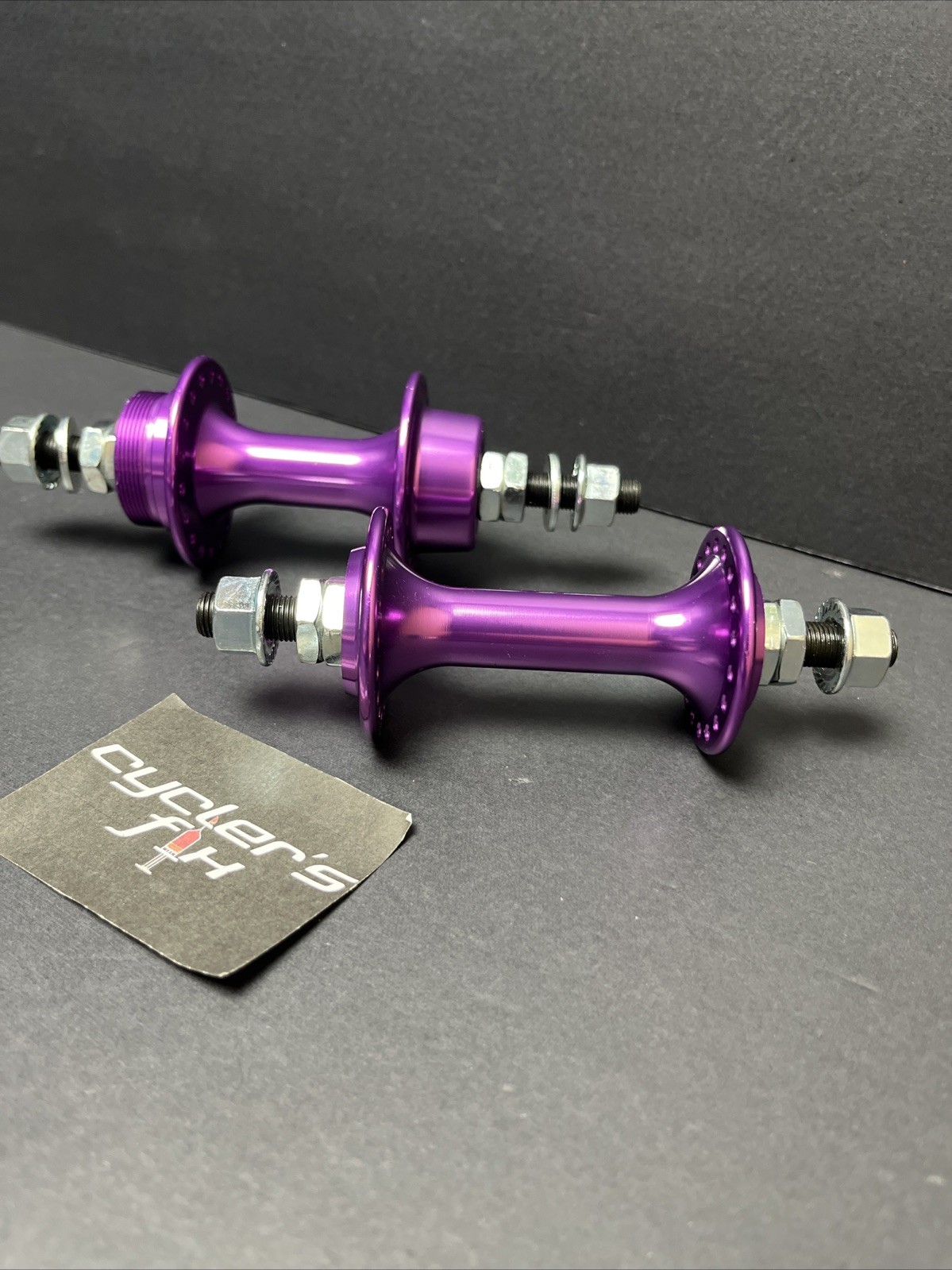 36H Sealed Low Flange Anodized Purple Alloy Bmx Bike Bicycle Hub Set Fit Haro GT