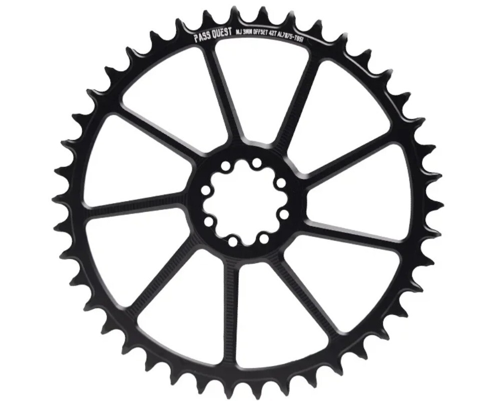 MTB Bicycle 3mm Offset Round Chainring Narrow Wide Chainring 40 42 44 46 48T