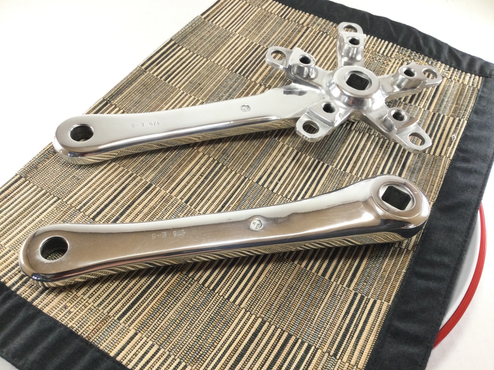 SPECIALIZED FLAG TRIPLE 74-110BCD 175mm CRANK ARMS SET grafton topline cooks …