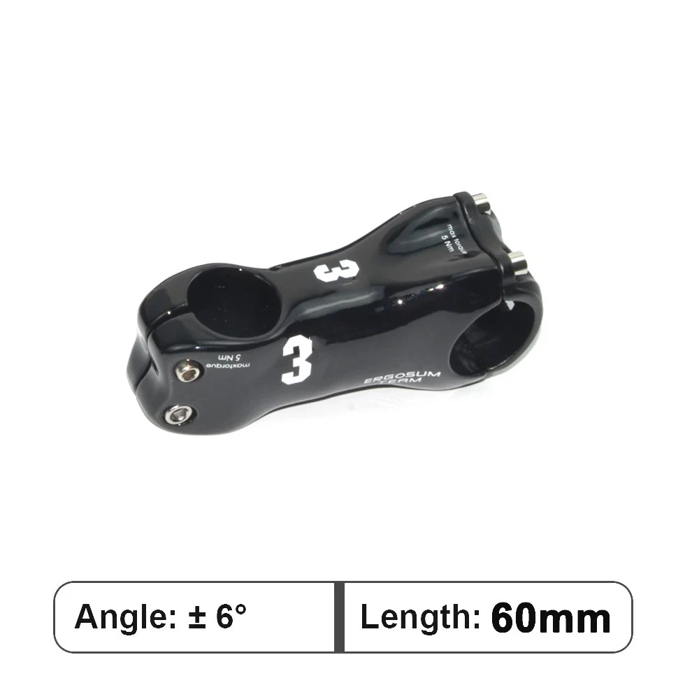 Carbon MTB Bicycle Stem Road Bike Stem Angle 6/17° Steerer Diameter 28.6mm Parts