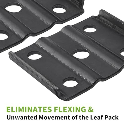 U Bolt Kit for 5,200-7,000 lbs. Trailer Axle, 7 1/8″ Long, 1/2″ 3″ Round