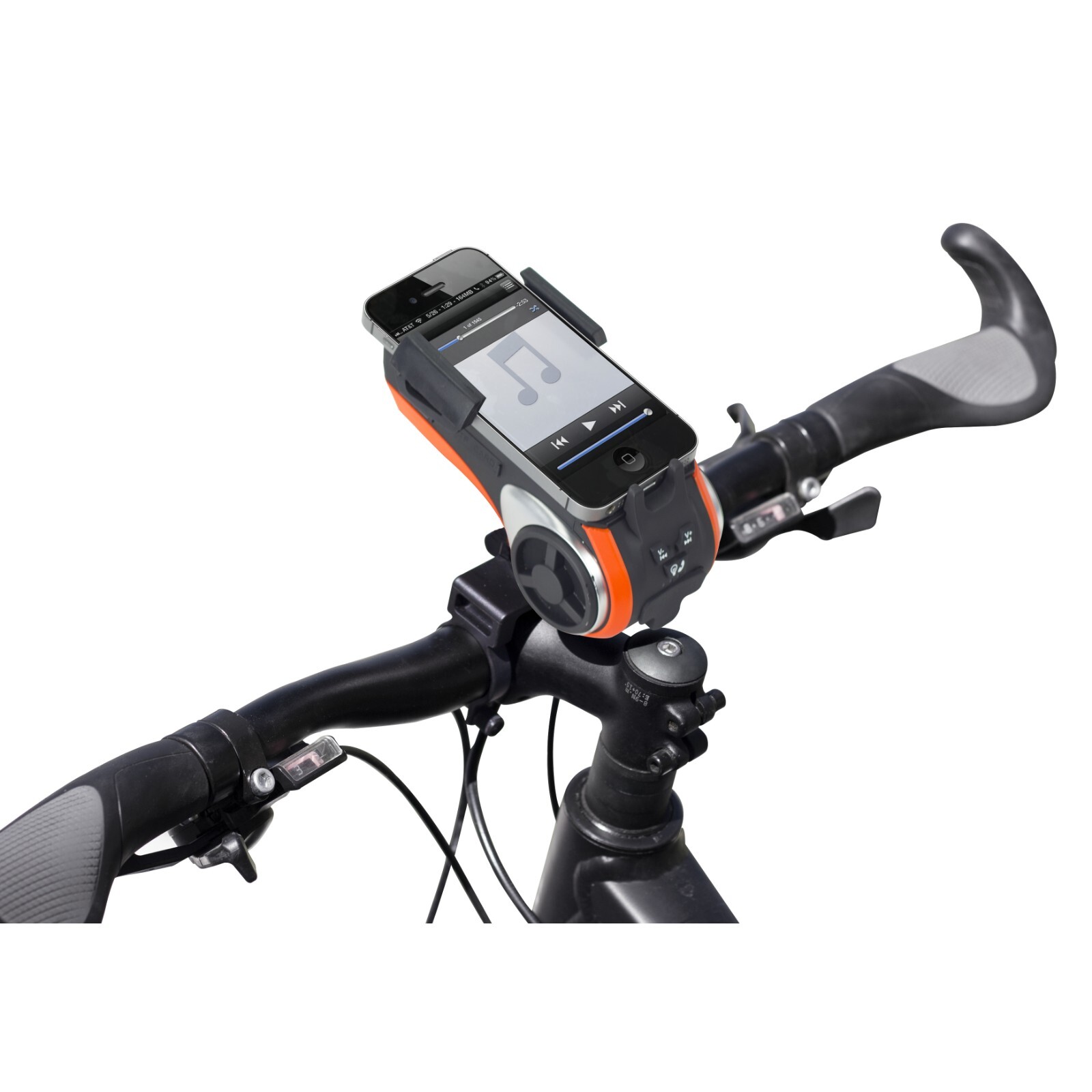 TUNES2GO 6-IN-1 Bicycle Phone Kit Phone Holder Speaker Power Bank Refurbished