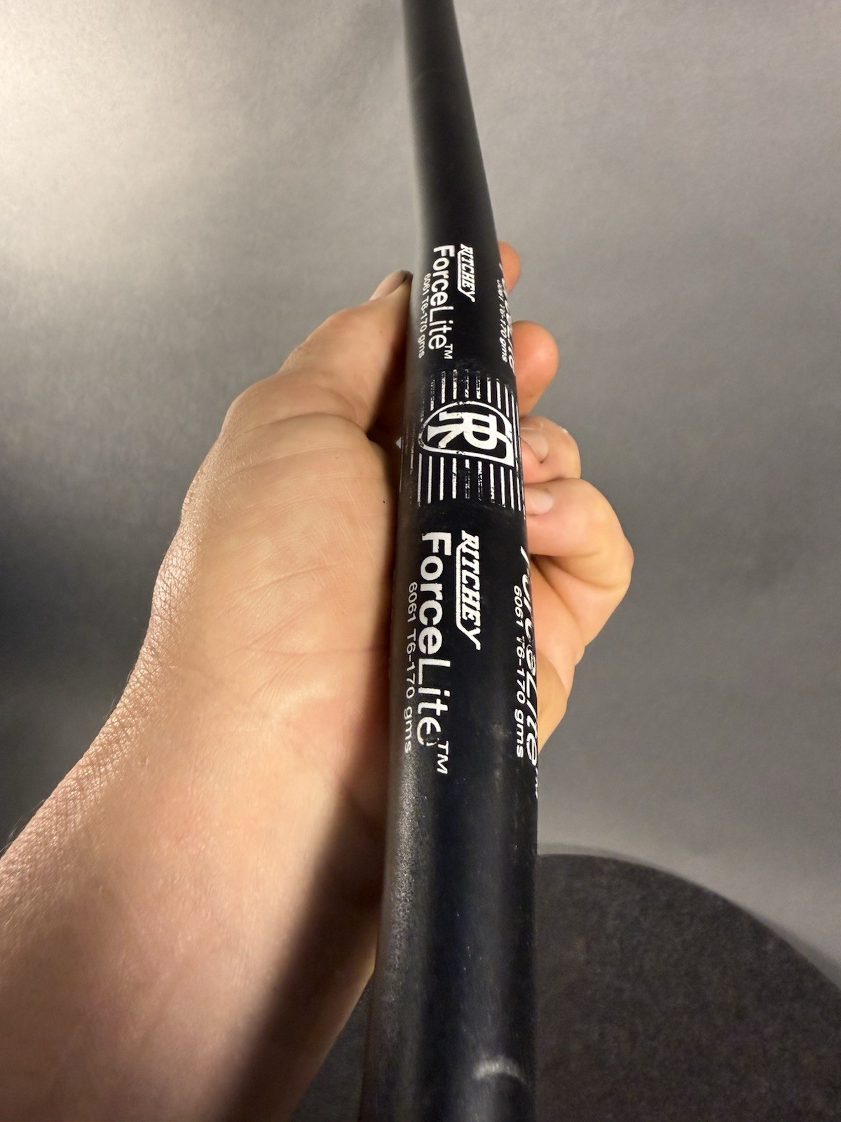Vintage Ritchey Force Lite 6061 Alloy 25.4mm Mountain Bike Handlebar. Black.