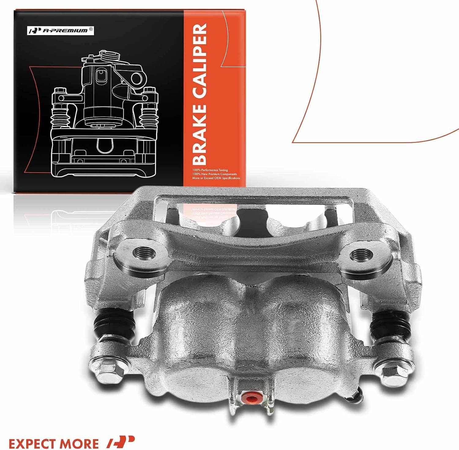 Disc Brake Caliper Assembly with Bracket Compatible with Acura and Honda Models