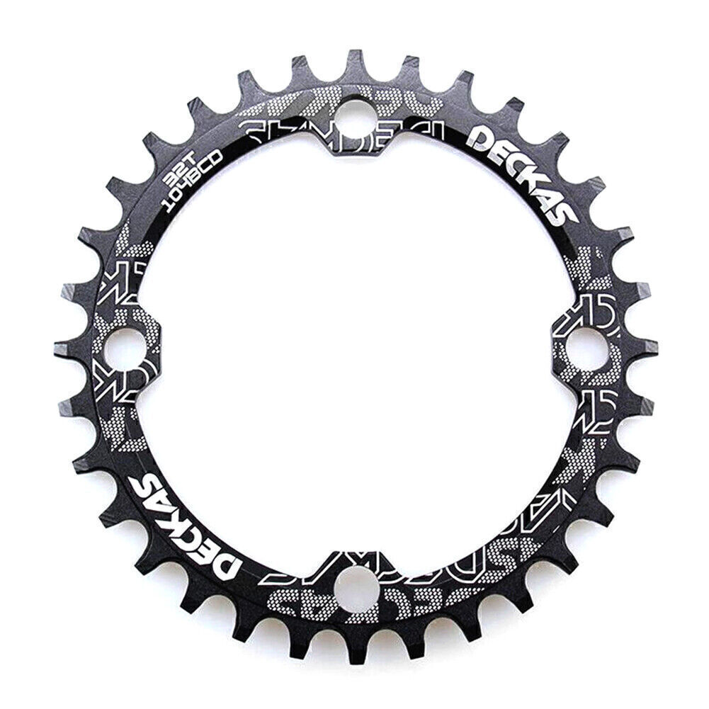 Narrow Wide Round Oval DECKAS Chainring Chain Ring BCD 104mm 32/34/36/38T Bike