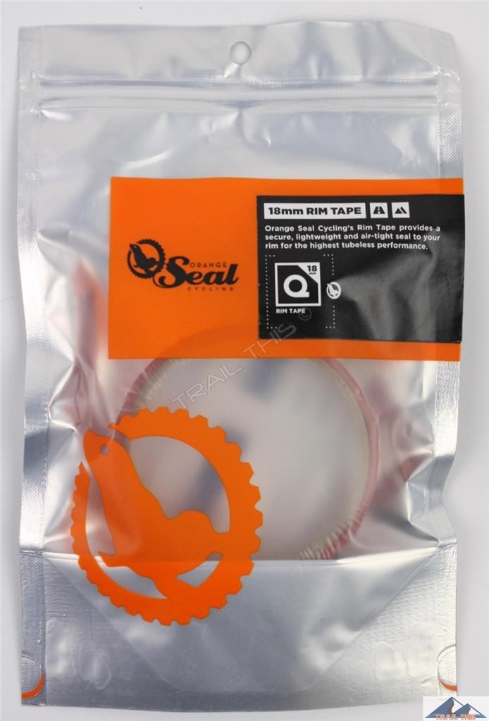 Orange Seal Bicycle Tubeless Conversion Rim Tape 12-yards length / 18mm wide