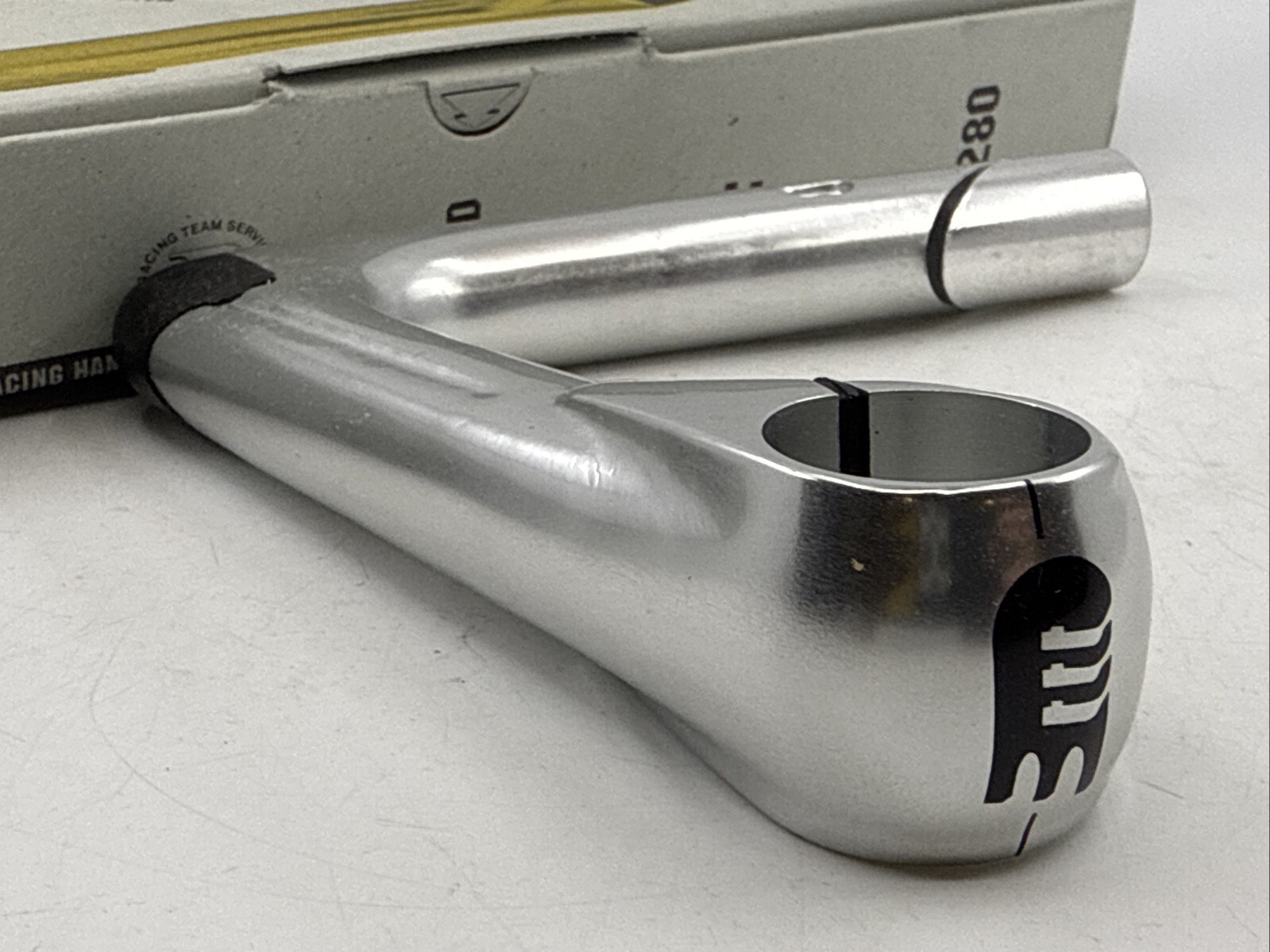 NOS 3T QUID Silver 120mm Length 25.8-26.0mm Clamp Alloy Quill Stem