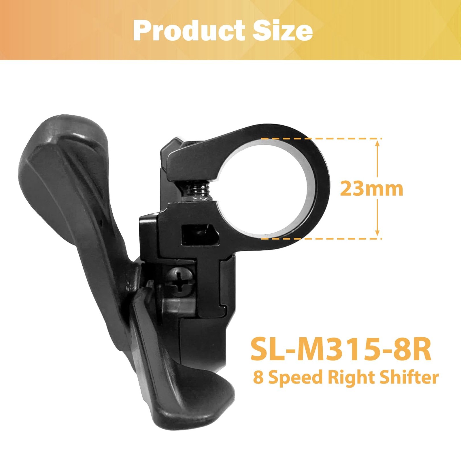 SL-M315 8 Speed Right Thumb Gear Shifter for Mountain Bike Road Bike
