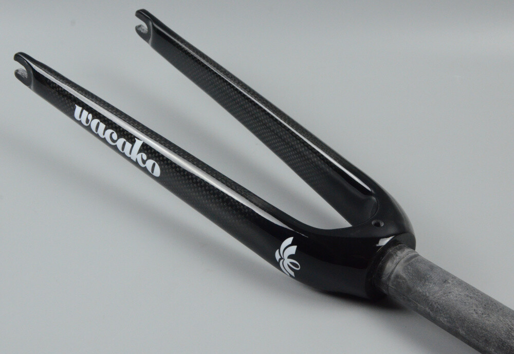 Carbon Fiber Hard Forks 14/16/18/20/22 In Rigid Fork Bmx Bike Fork 1-1/8 In