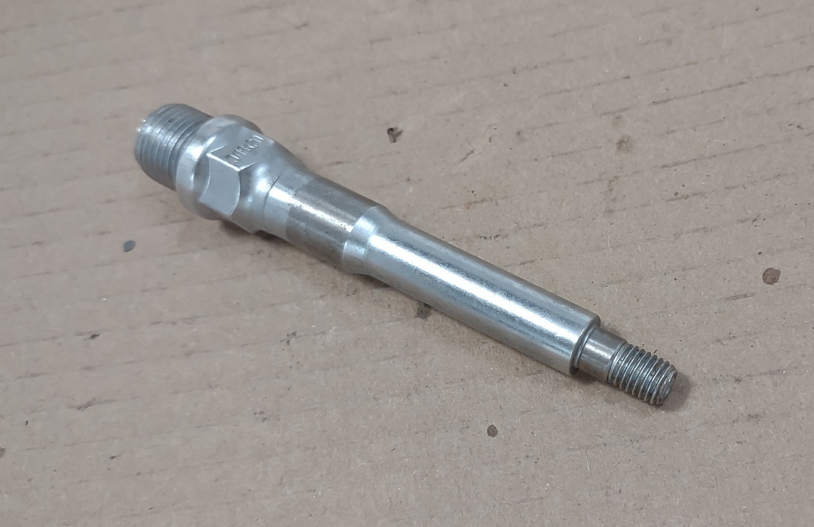 Vintage Bike Pedal Spindle 9/16 in Threaded NOS