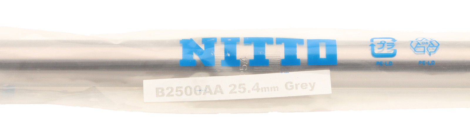 Nitto B2500AA Straight Handlebar Gunmetal 25.4mm Clamp x 50cm Width NOS NEW