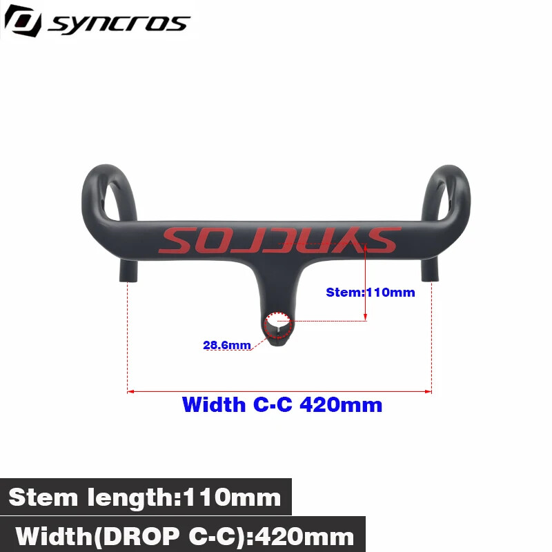 400/420/440mm Carbon Road Bike Handlebar Internal Routing Bicycle Handle Bar