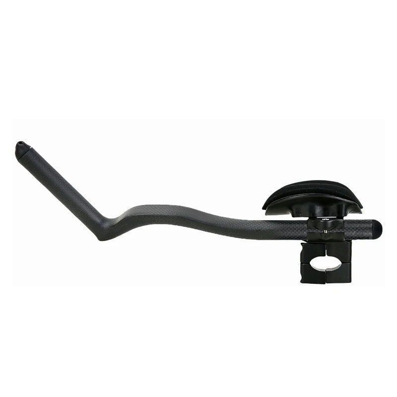 Carbon Fiber Bicycle Triathlon Bar 55° Degree Anti-slip Integrated Aero Rest Bar