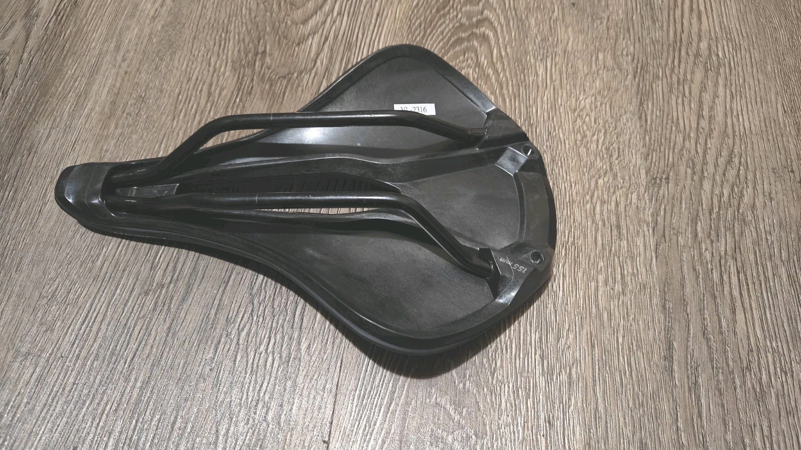Specialized Power Comp Saddle Black 155mm Width with Hollow Chromoly Rails