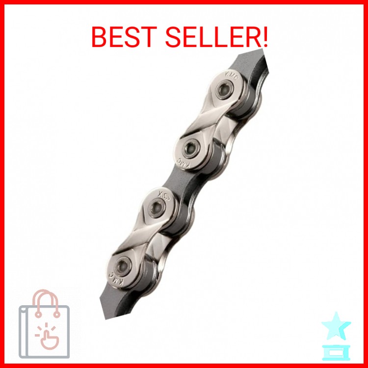 KMC Chain 8SP X8-Silver/Grey – X8.93