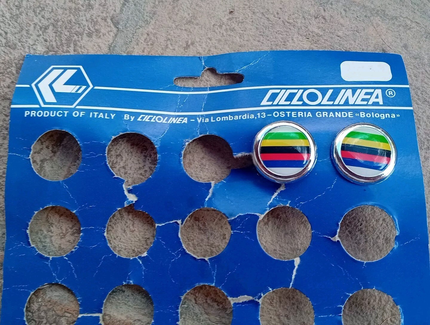 Ciclolinea World Champion Handlebar Plugs Nos New Old Stock L’Eroica