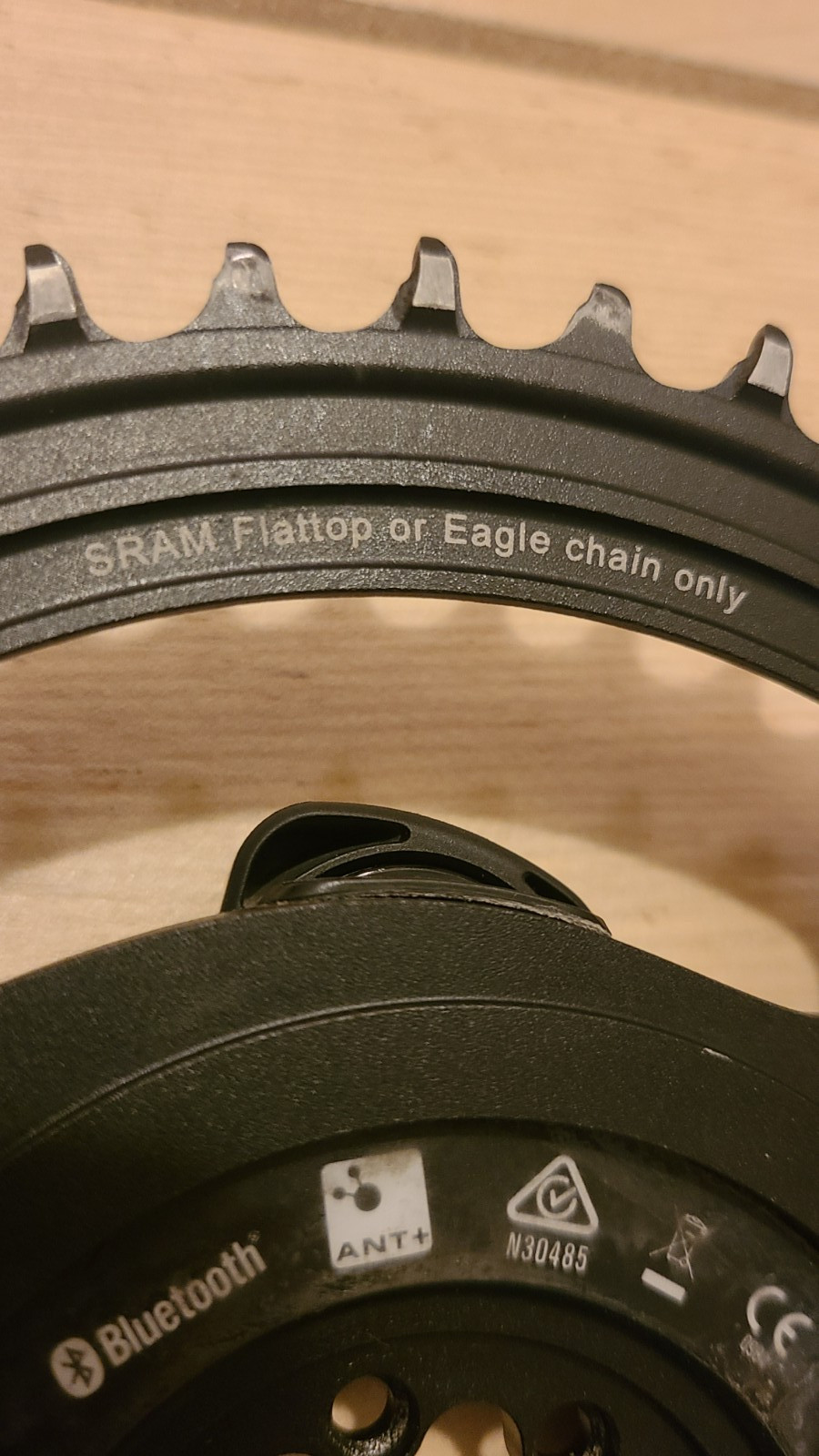 SRAM Red Force Quarq Power Meter Spider + X-Sync 46t Chainring Gravel 12/13 XPLR