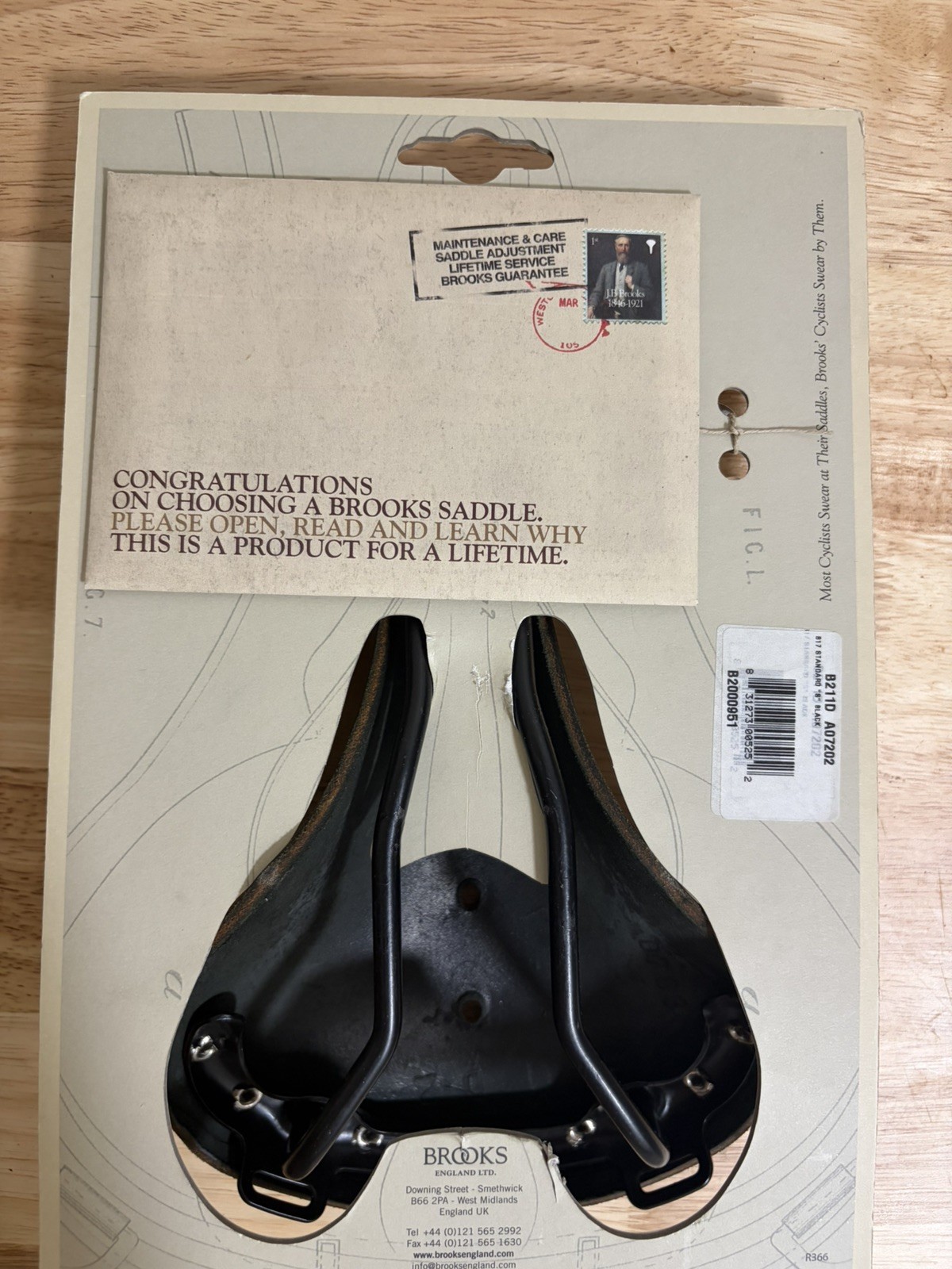 Brooks England B17 Women’s Standard Black