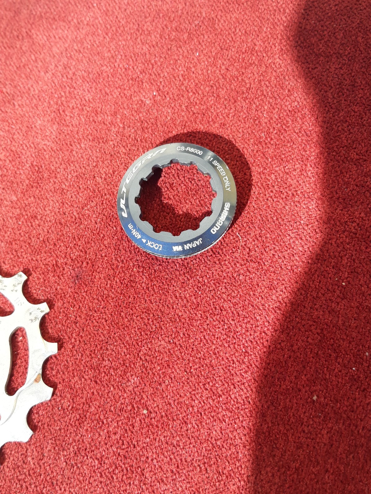 Shimano Ultegra CS R8000 11 speed Cassette 11-28t Gently Used 700c Race Japan