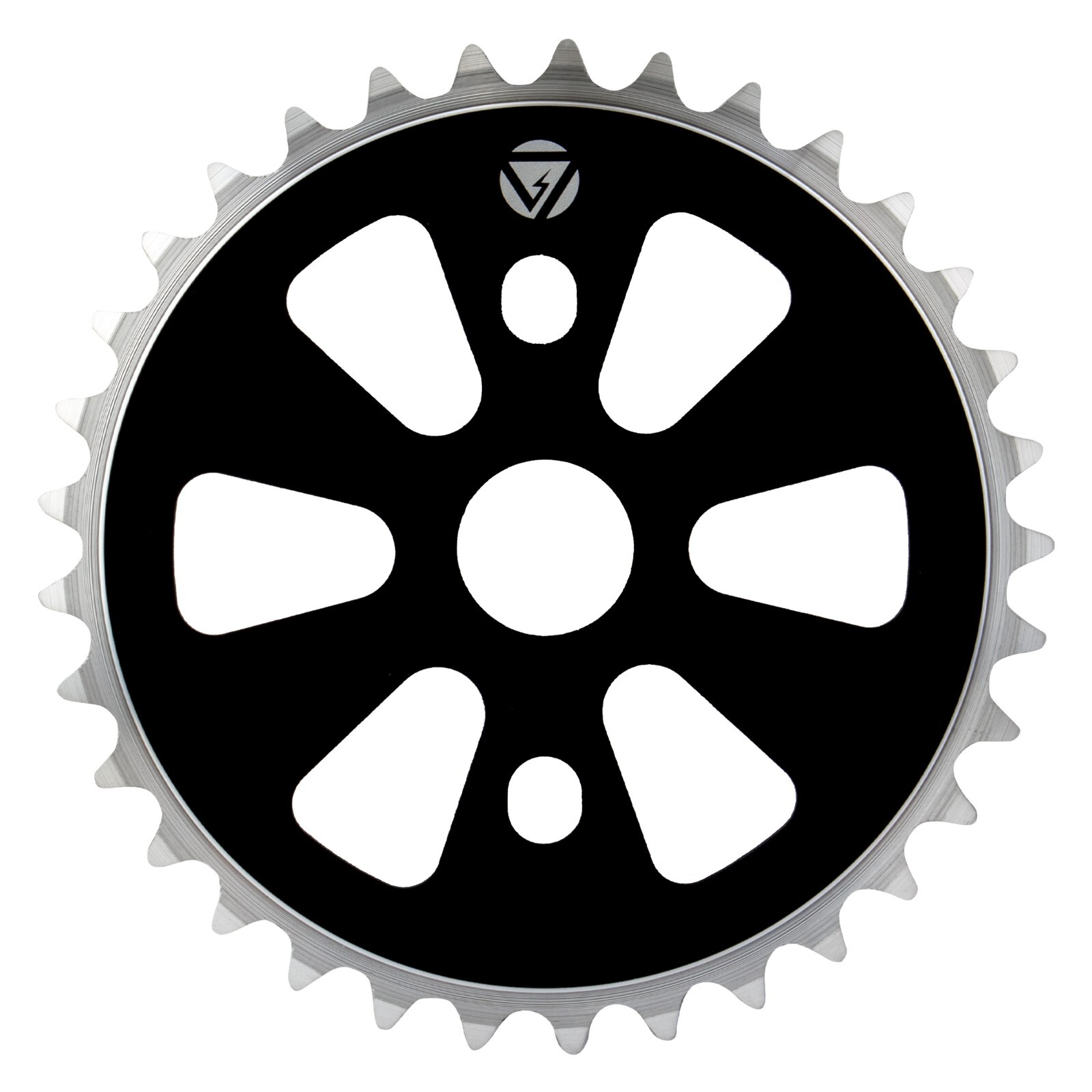 CHAINRING Black-Ops 1pc 33T 1/8 Alloy Black