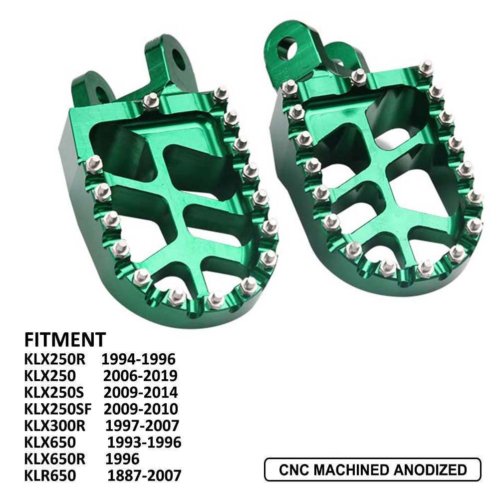 CNC Aluminum Anti‑Slip Foot Pegs For Honda Transalp 600 XL600V Mod Parts