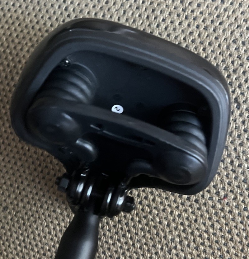 Lectric Brand e-bike Electric Seat Black Bike ShoWell Bike Seat And Post
