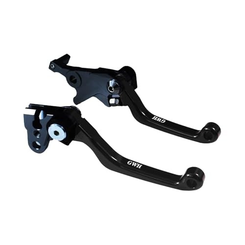 Motorcycle Billet Foldable Brake Clutch Lever Handle TRX400EX 1999-2008 (Black)