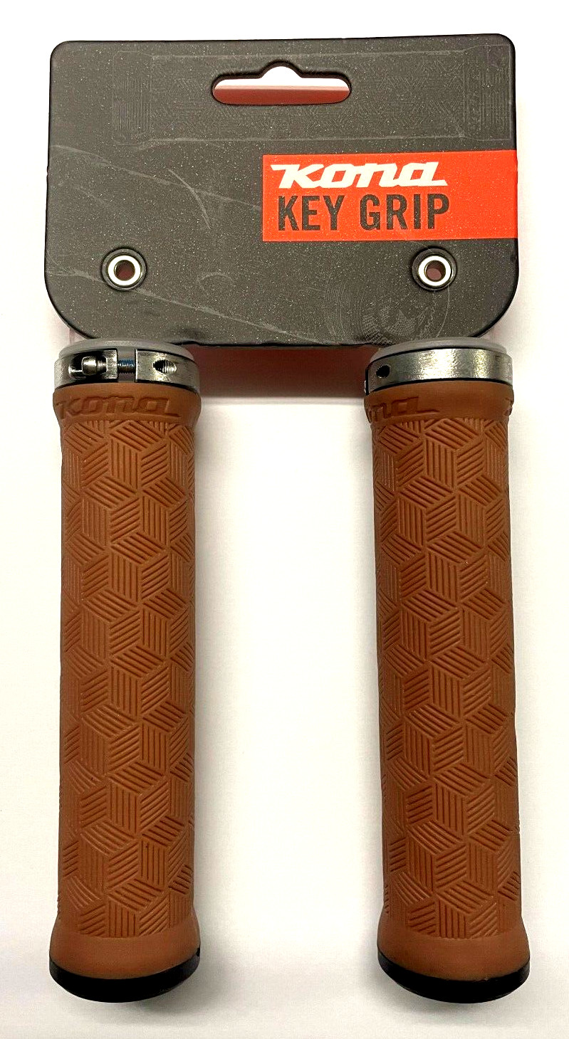 Kona Key Grip Gumwall Brown Pair NEW