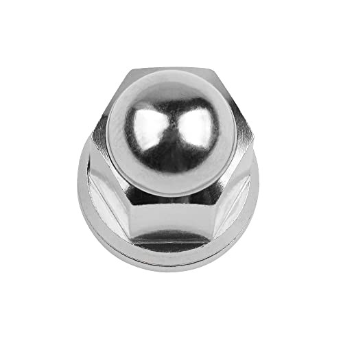 Titanium M8 M10 Dome Head Acorn Nuts for Bicycle Motorcycle Exhaust M6 Silver