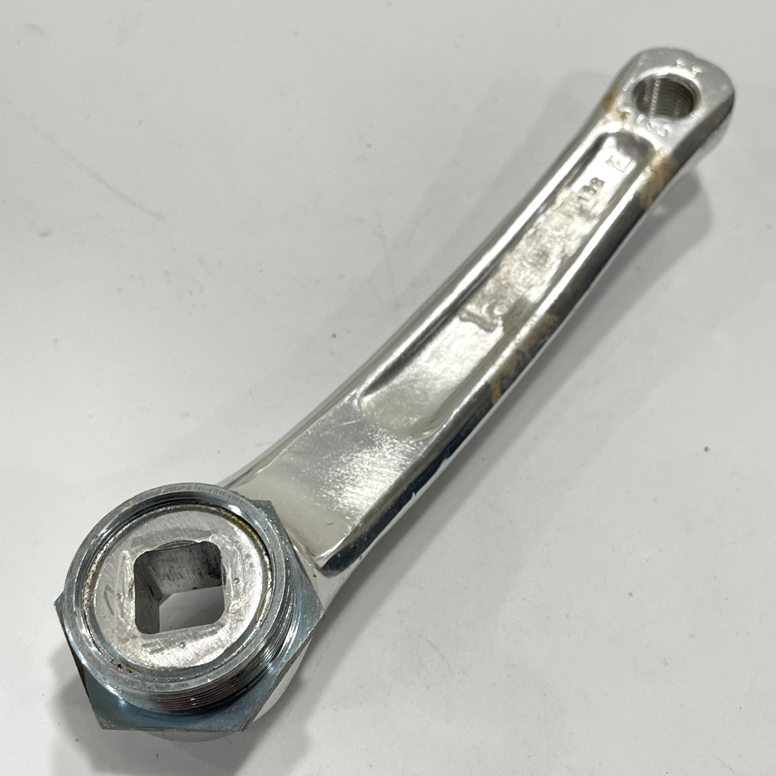 NOS Monty Trial Bike Crank Set Arm Drive Right Sprocket BMX 158 mm New