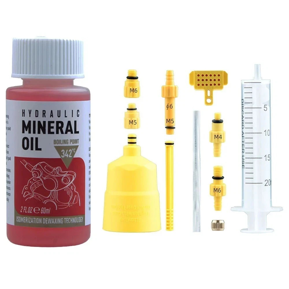 Bicycle Brake Mineral Oil System 60ml Fluid Aceite Cycling Mountain Bikes