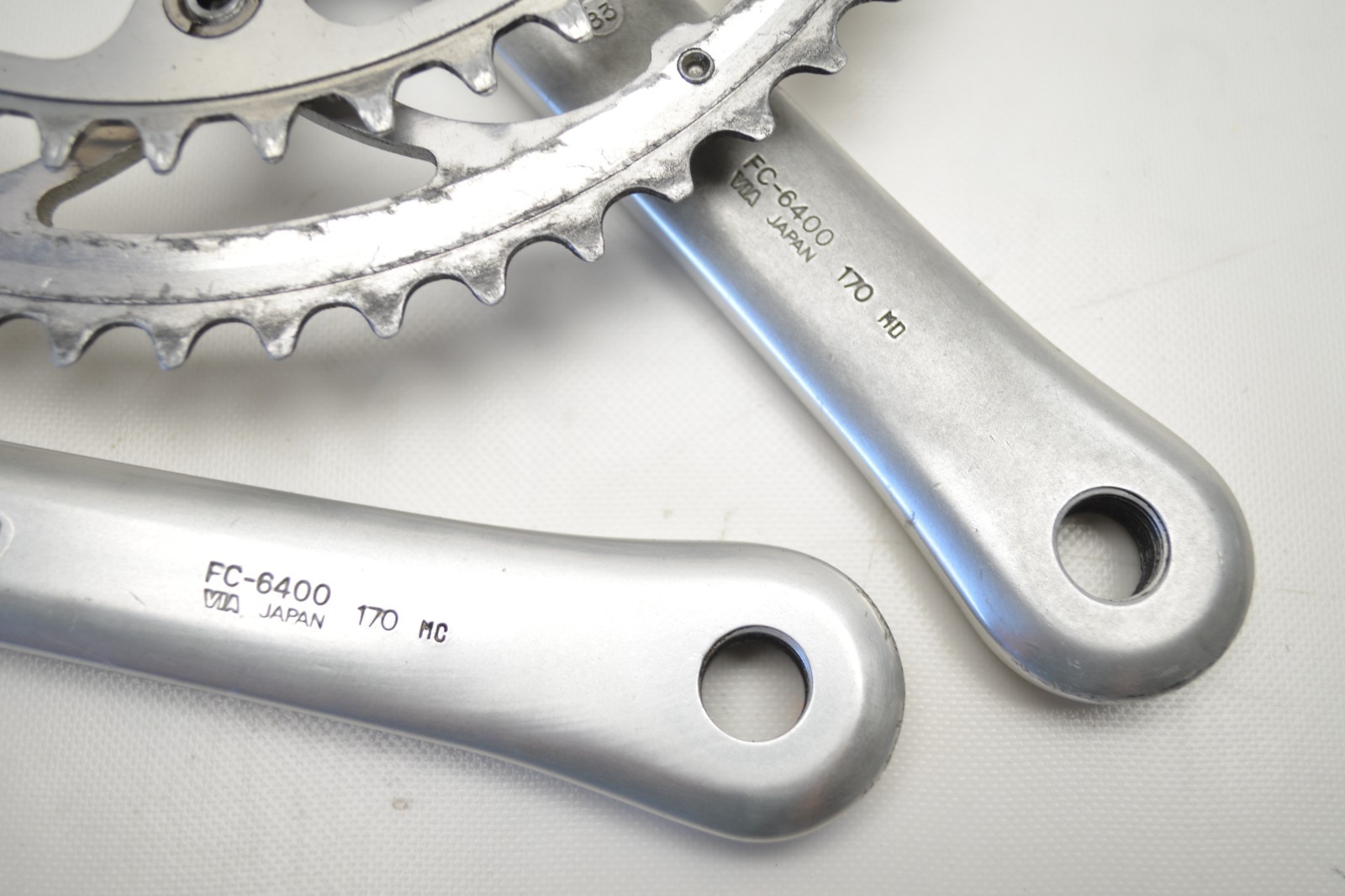 SHIMANO 600 ULTEGRA TRI-COLOR ROAD BICYCLE 170 MM SG-53/42 T CRANKSET FC-6400