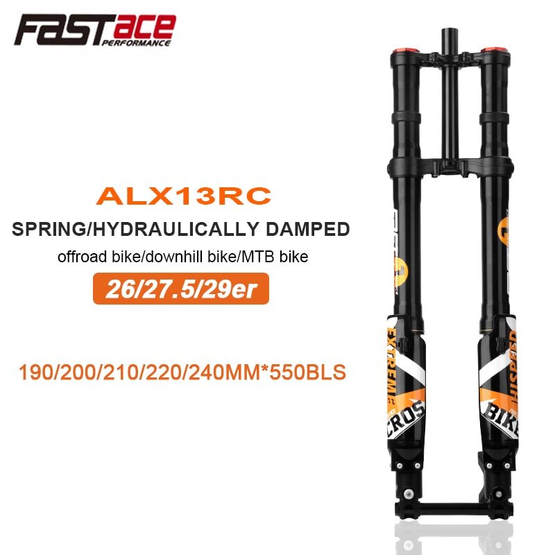 MTB Bicycle Inverted Oil Air Suspension Fork 26/27.5/29Inch E-bike DH Front Fork