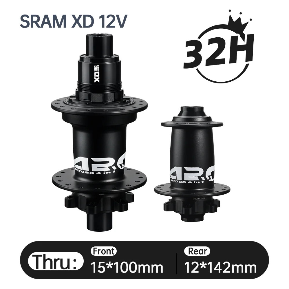 180 Clicks Bicycle Hub 32Holes 6 Bolts Disc Brake for HG XD MS Mountain Bike Hub