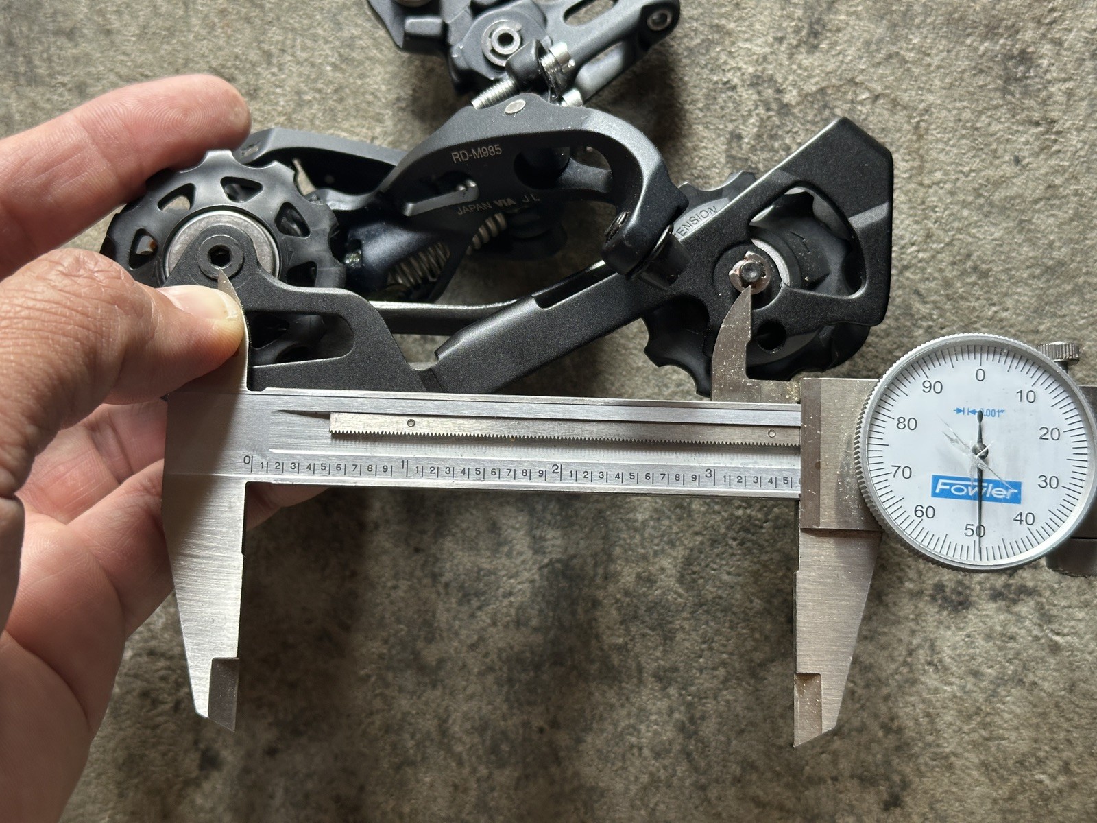 Shimano XTR rear derailer – RD-M985