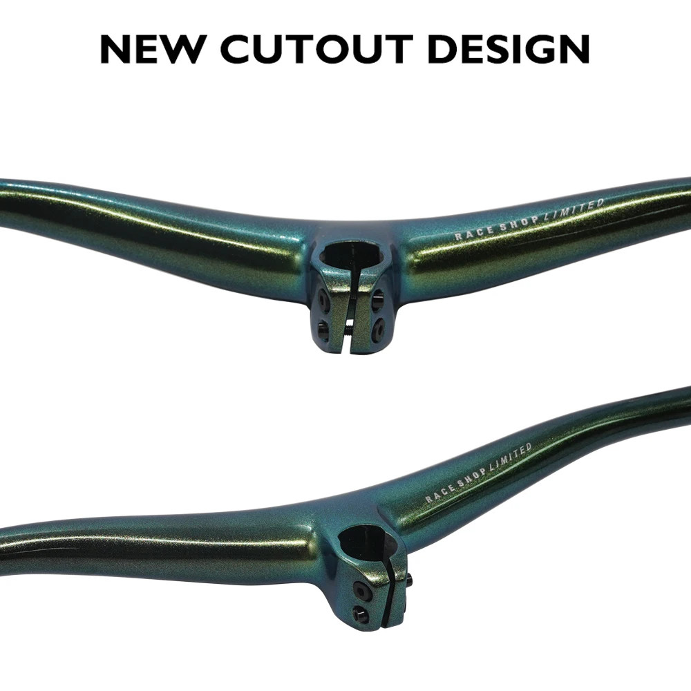 Carbon Fiber Integrated Mountain Bike Cockpit 27.5mm Rise 800mm XC Bike Bar