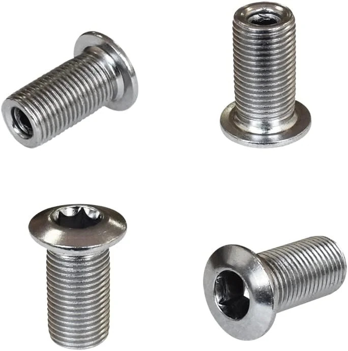 5 pcs for Each Single/Double/Triple Chainring Bolts Screws Disc Crankset Nuts Ch