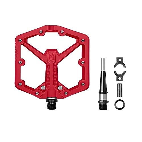 Stamp Flat MTB Pedals – Size Us 10-15 // Eu 43.5-49 Red Stamp 1 Gen 2