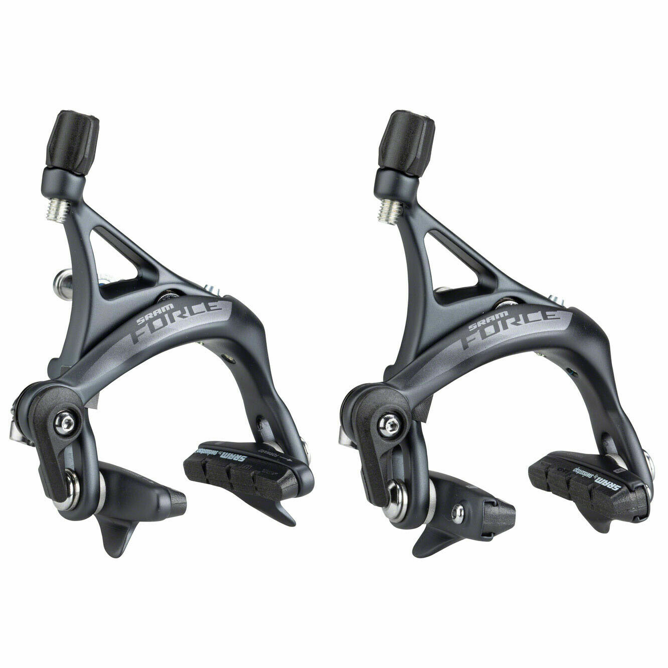 SRAM FORCE AXS Brake Calipers Front Or Rear Gray Rim Road Bike Brakes