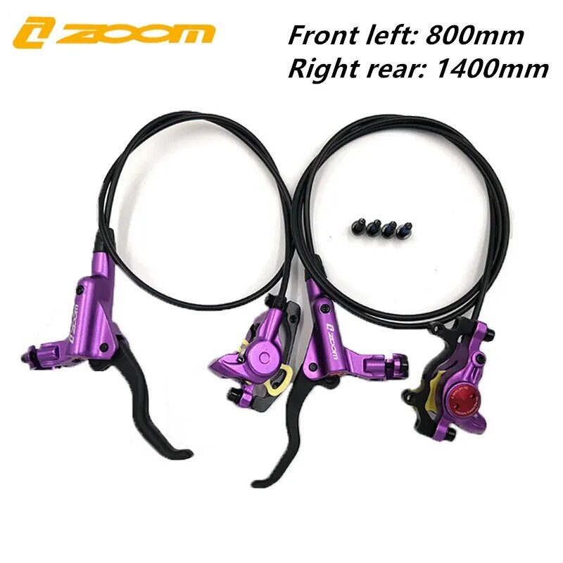 800mm/1400mm MTB Bicycle Left Front Right Rear Oil Pressure Hydraulic Disc Brake