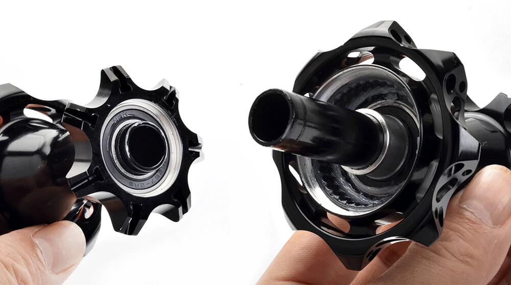 Bicycle Hub 2:1 Straight Pull Spoke 21/24Holes Center Lock 8 9 10 11 12 Speed