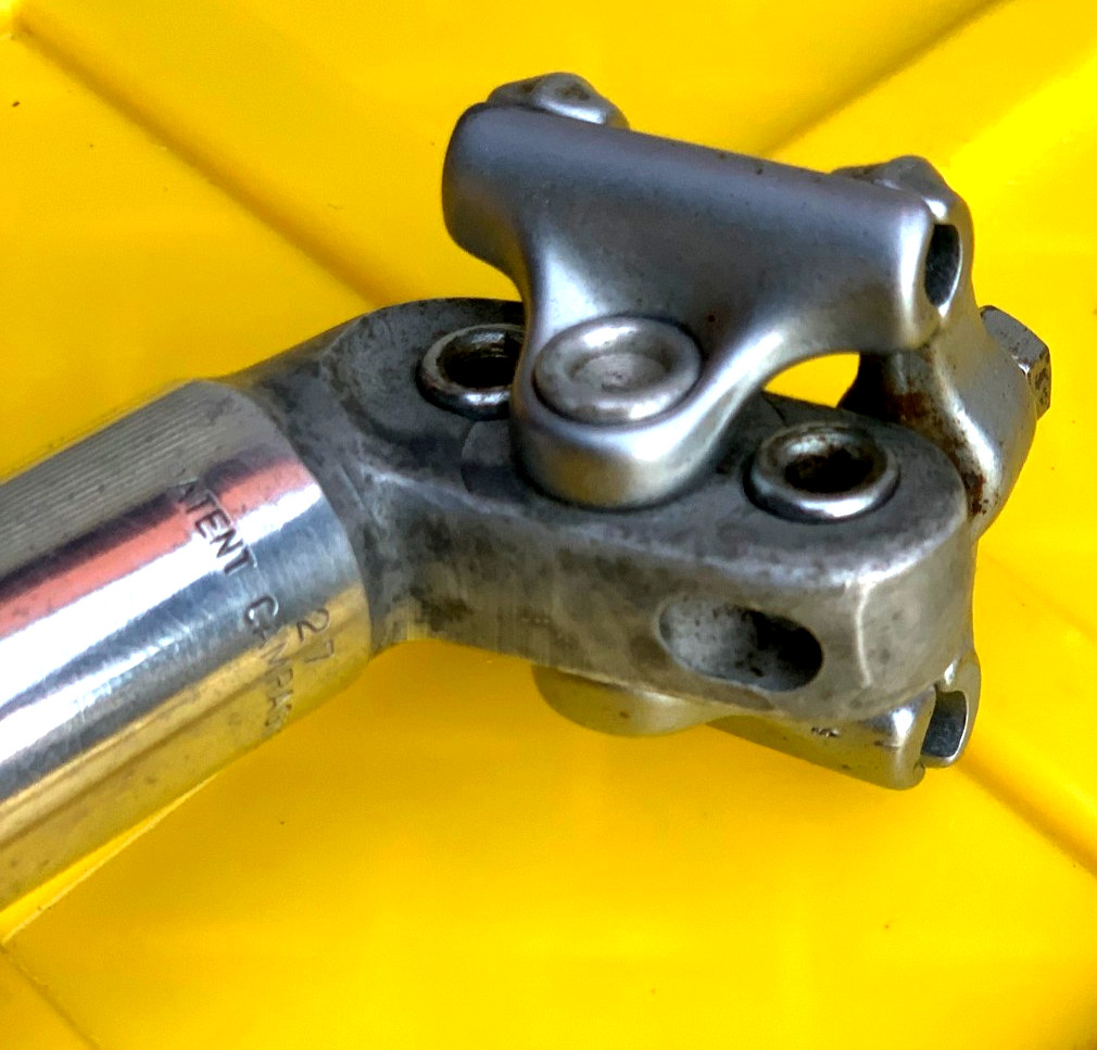 Vintage CAMPAGNOLO NUOVO RECORD #1044 Seatpost 27.0 X 130mm