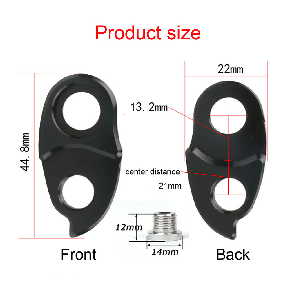 Mountain Bike Rear Derailleur Hanger Extension Frame Gear Tail Hook Extender