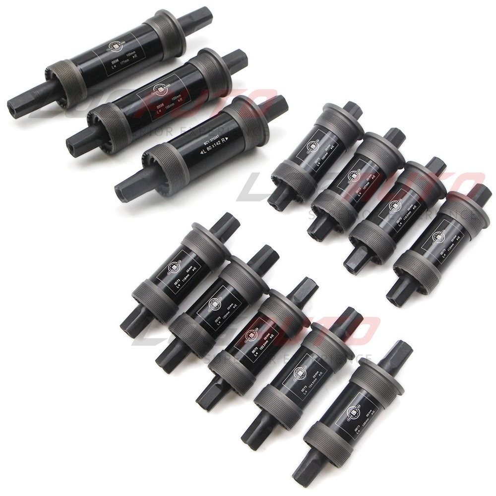 Bicycle Bottom Bracket Square Taper Sealed Bearing Bike 68mm 80mm 100mm Crank BB