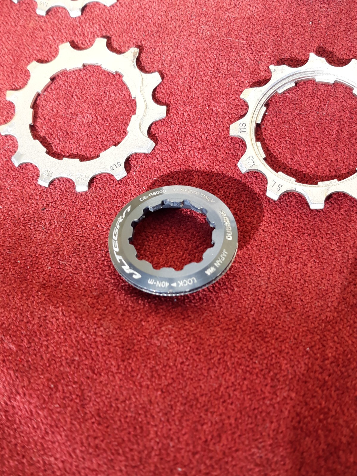 Shimano Ultegra CS R8000 11 speed Cassette 11-28t Gently Used 700c Race Japan