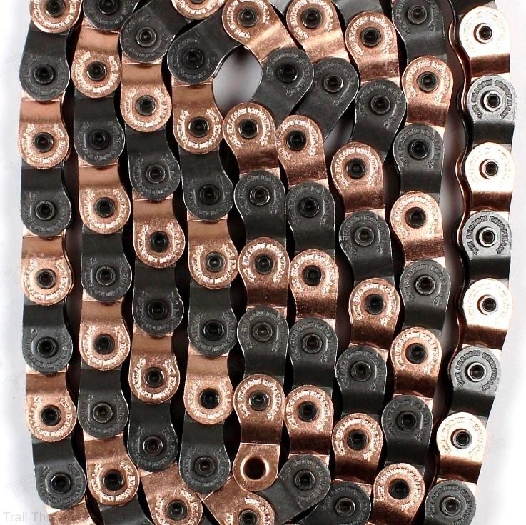 Shadow Conspiracy Interlock V2 1/8″ Copper Black Half Link BMX Bike Chain