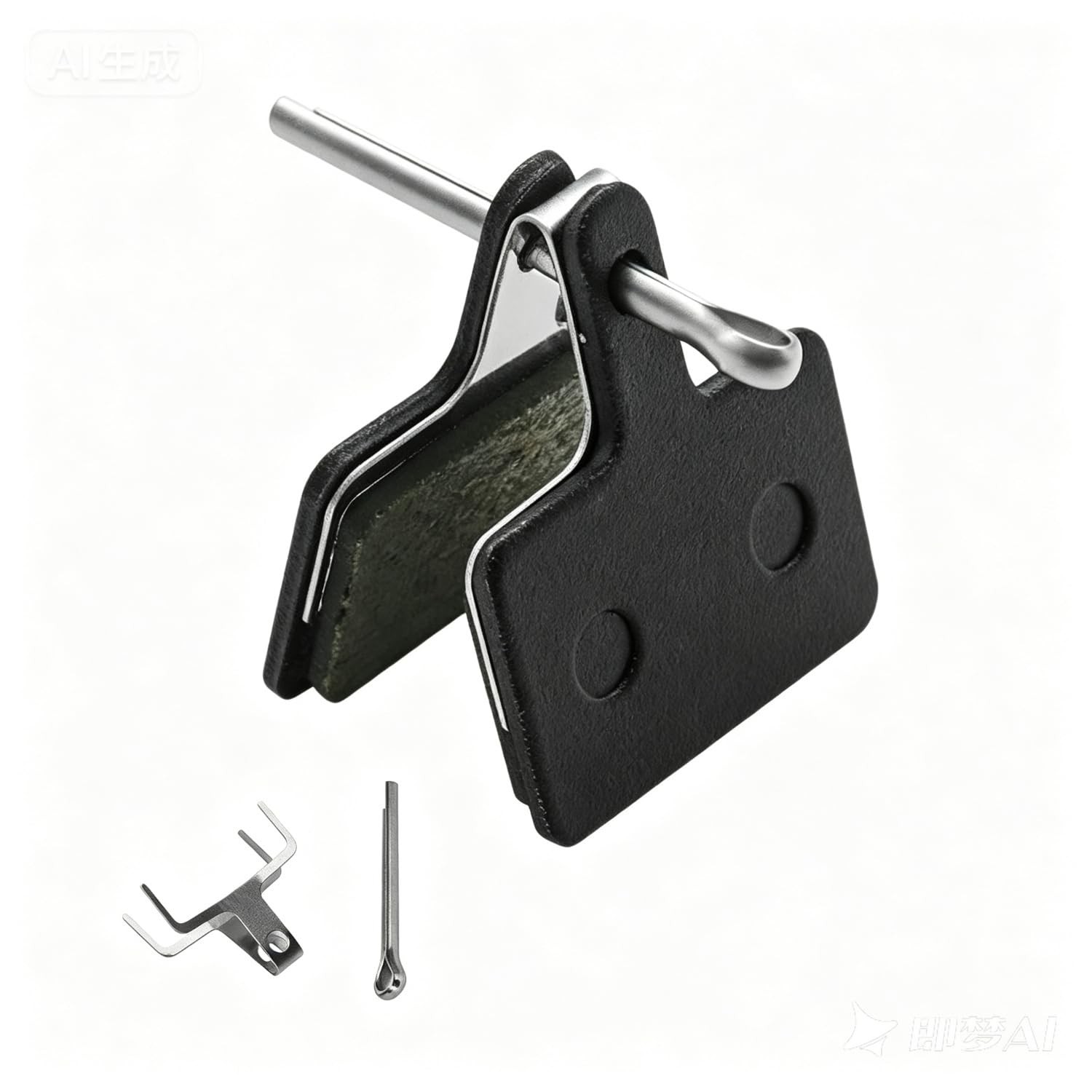 Black E-Bike Brake Pads Compatible Ridstar Q20 MINI 1.37*1.18 In Parts